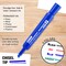 BAZIC Chisel Tip Desk Style Assorted Color Permanent Marker (4/Pack)